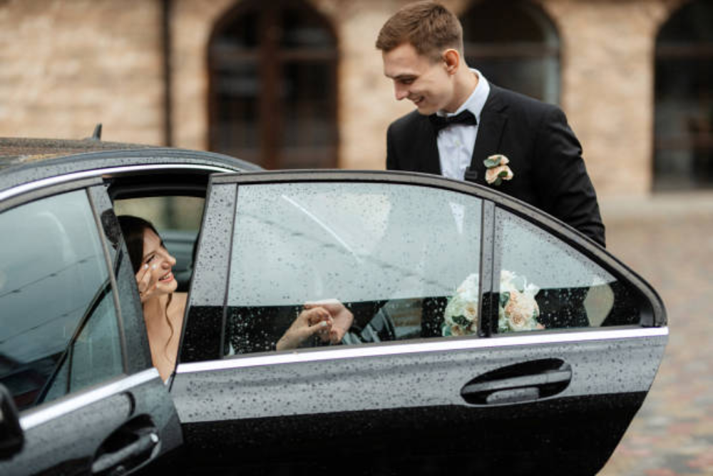 wedding chauffeur service near me
